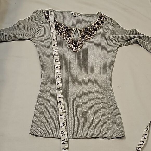 Cache knit dress top size small. - Picture 5 of 8